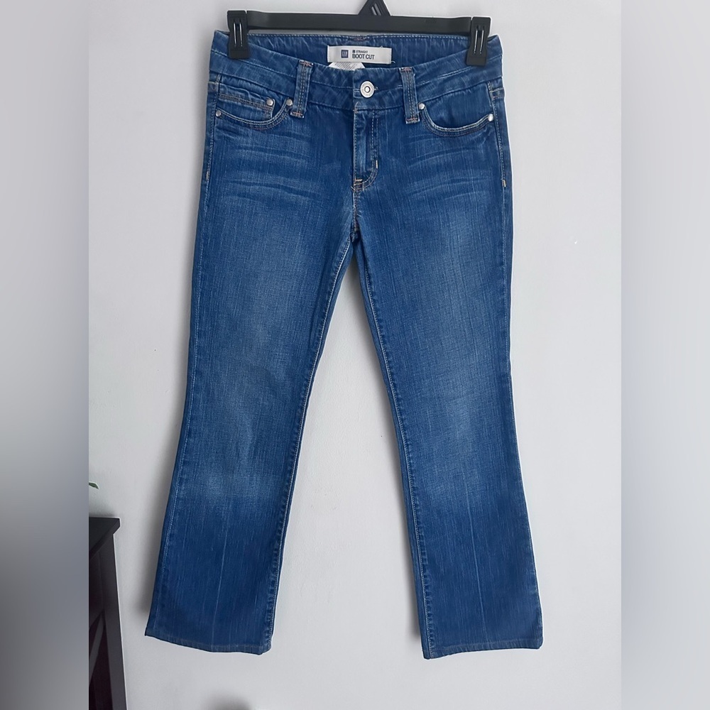 Gap Straight Bootcut Women’s Jeans Low Rise Size 4 Regular